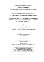 Thèse Du contentieux constitutionnel congolais KALUBA.pdf